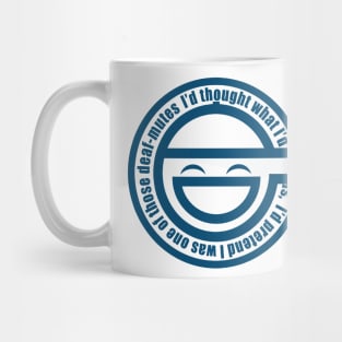 Laughing Man Mug